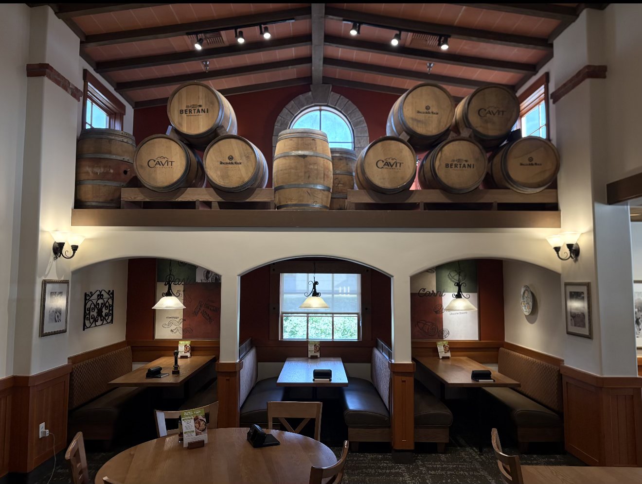 Wine Barrel Loft Repaint