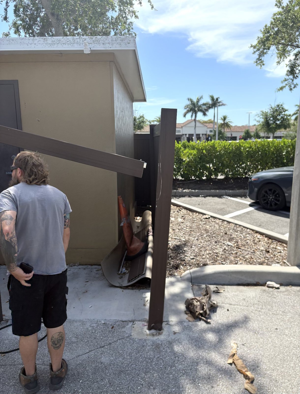 Fence Post Install