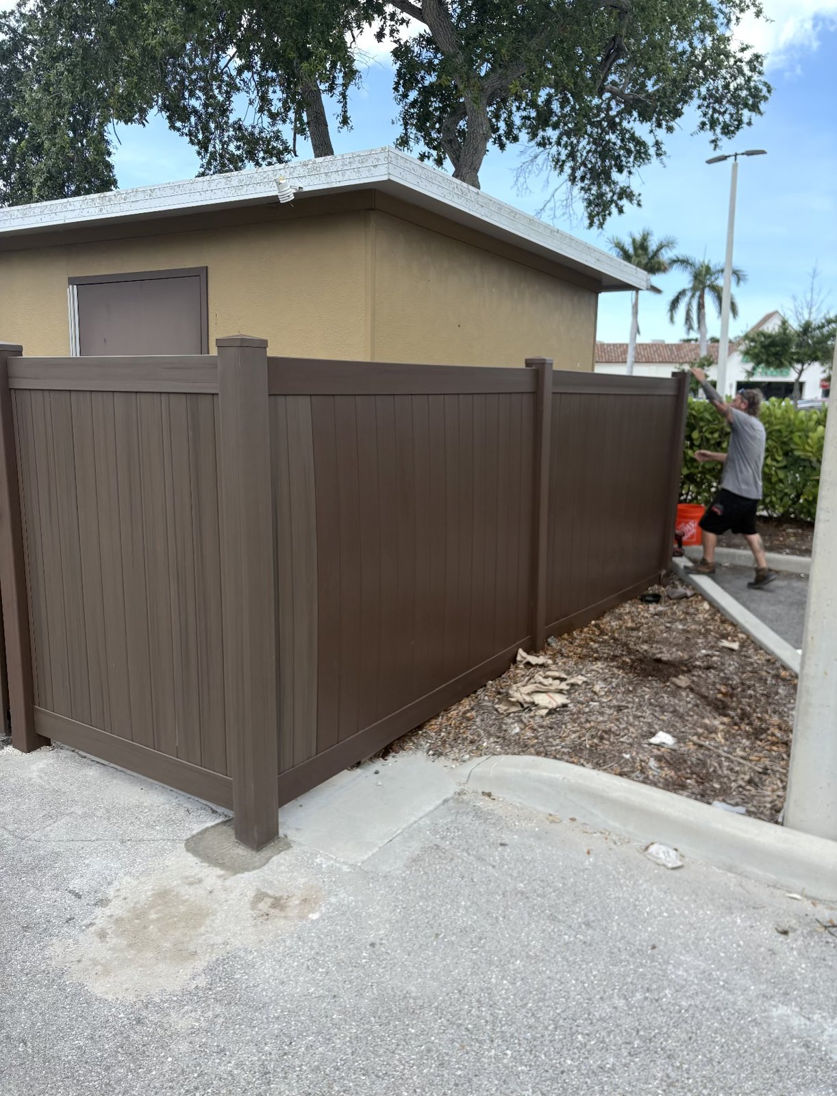 Vinyl Privacy Fence